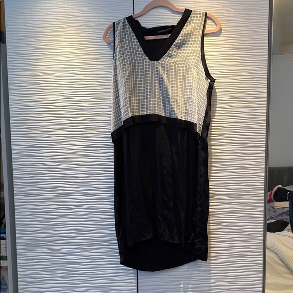 Cop.Copine Dresses & Skirts - Cop.Copine Irma Black and White High Low Dress sz 42 us 10